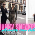 Chunky sneakers: muitas inspirações e promoções pra você comprar hoje