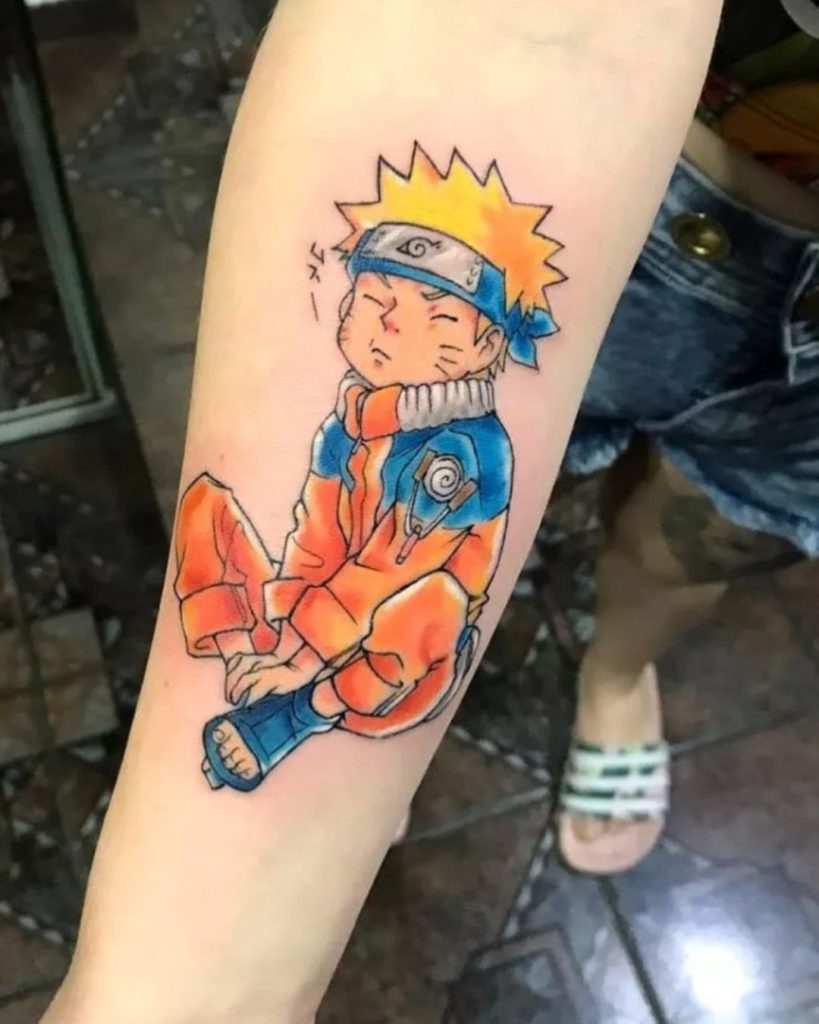 Naruto De Inspira Es De Tatuagens Para Quem Ama O Anime Jacke Davis