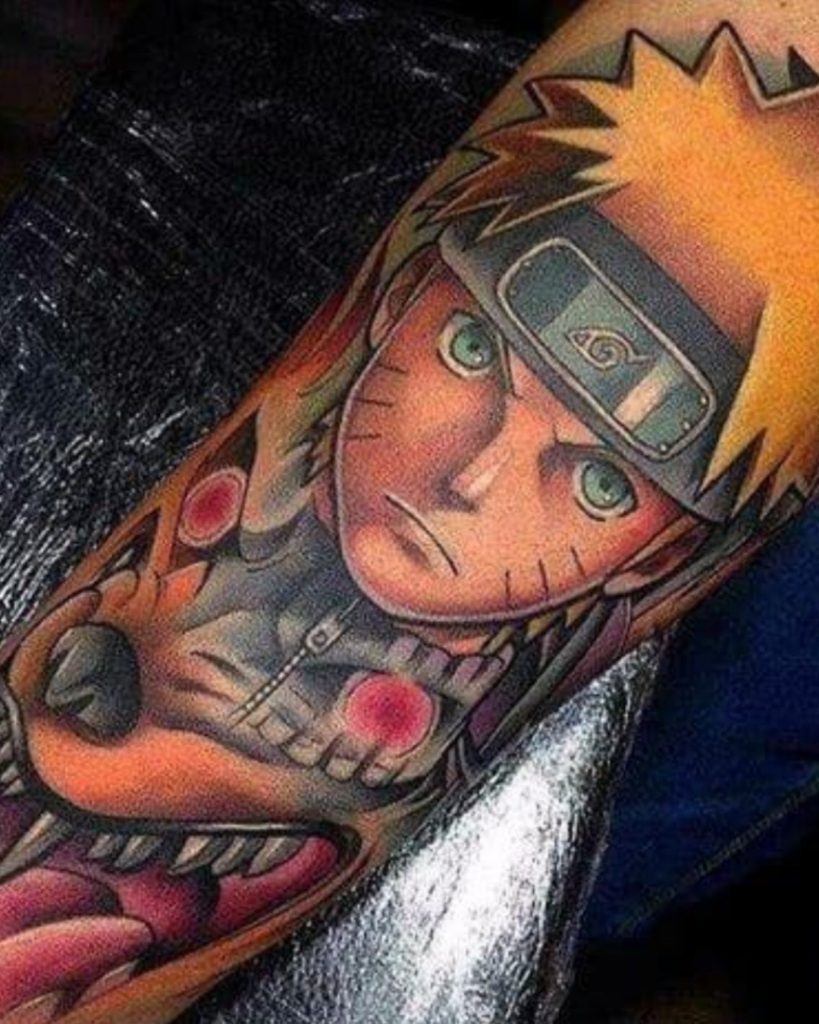 Naruto De Inspira Es De Tatuagens Para Quem Ama O Anime Jacke Davis